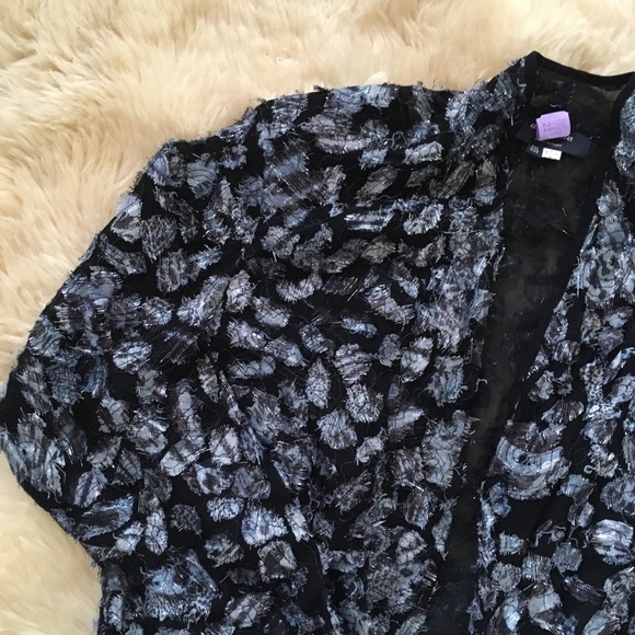 SOLD ON ETSY 💔 Bohemian duster sheer lurex - Picture 6 of 8